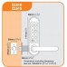 Codelock 515 Tubular Mortice Latch  CODE FREE