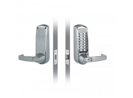 Codelock 615 Tubular Mortice Latch Brushed Steel CODE FREE