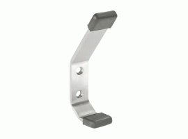 T521 Buffered Hat and Coat Hook Stainless Steel